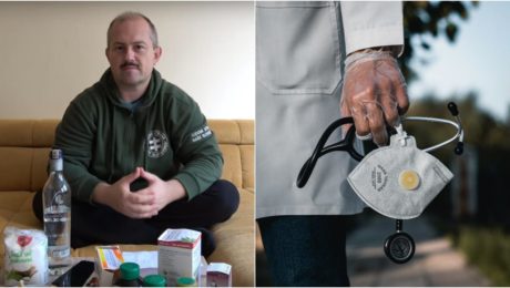 Kotleba Covid-19 soľ vodka