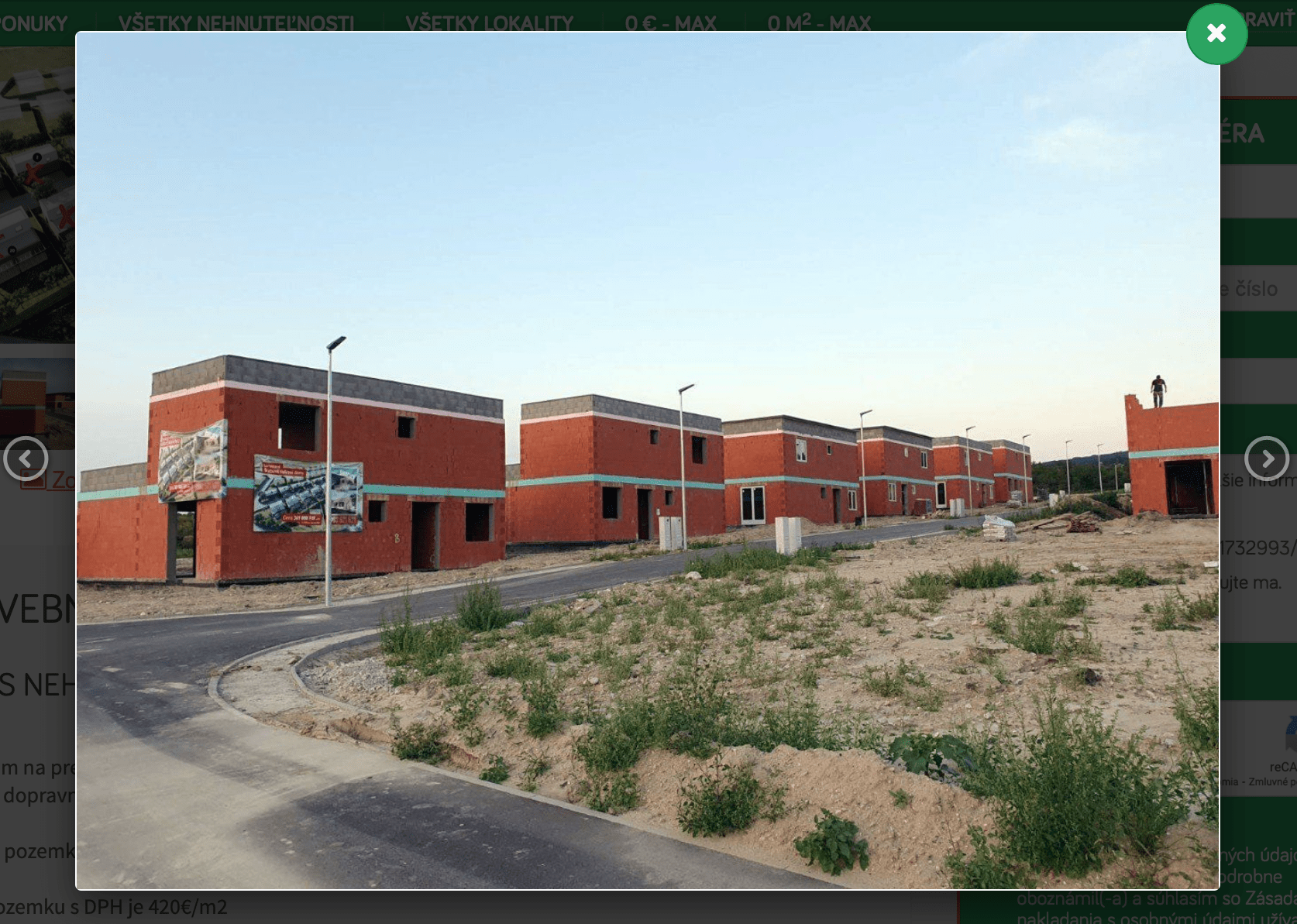 Záhorská Bystrica, Podkerepušky, reality, zástavby, domy, vizualizácia