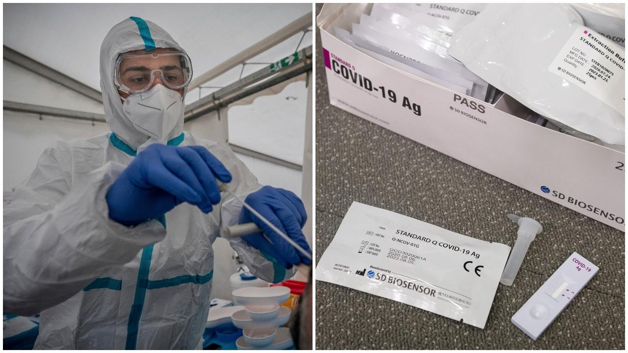 testovanie, koronavirus, antigenove testy