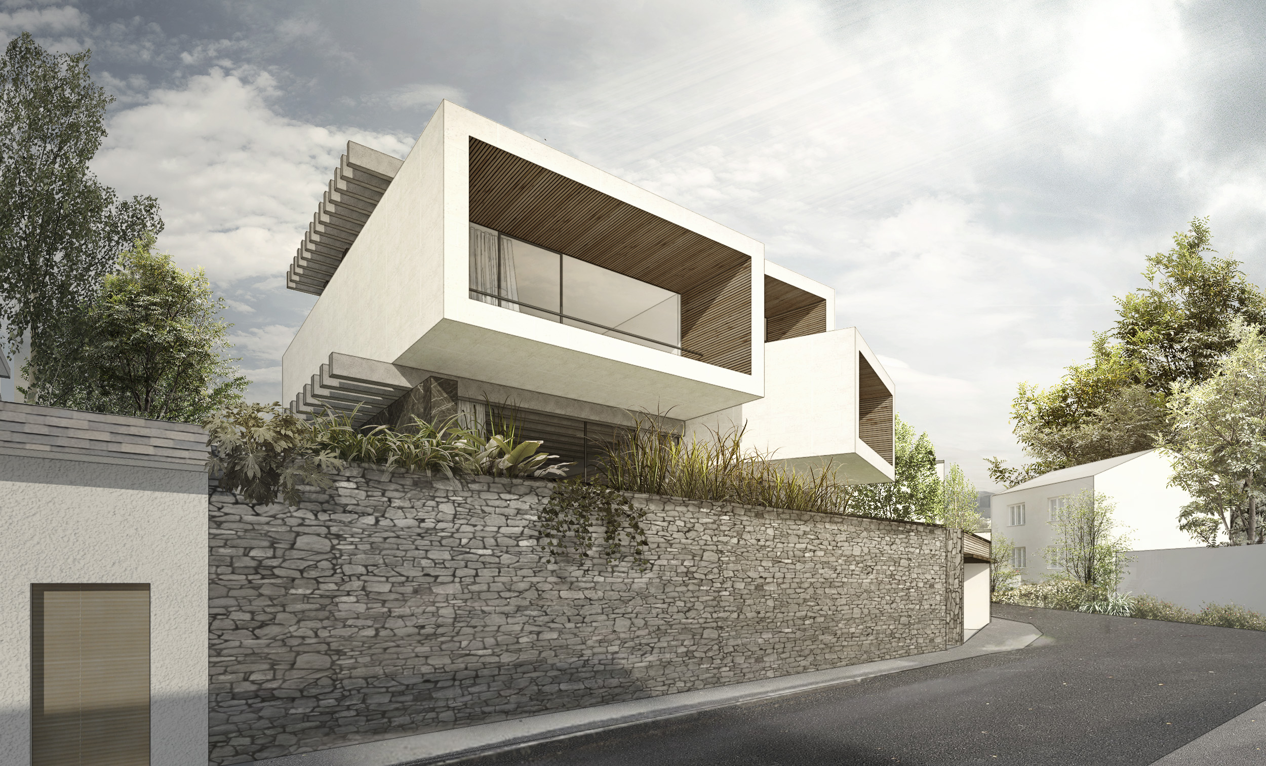 Beef Architekti, architektúra, dom, Bratislava, vizualizácia, domy, reality