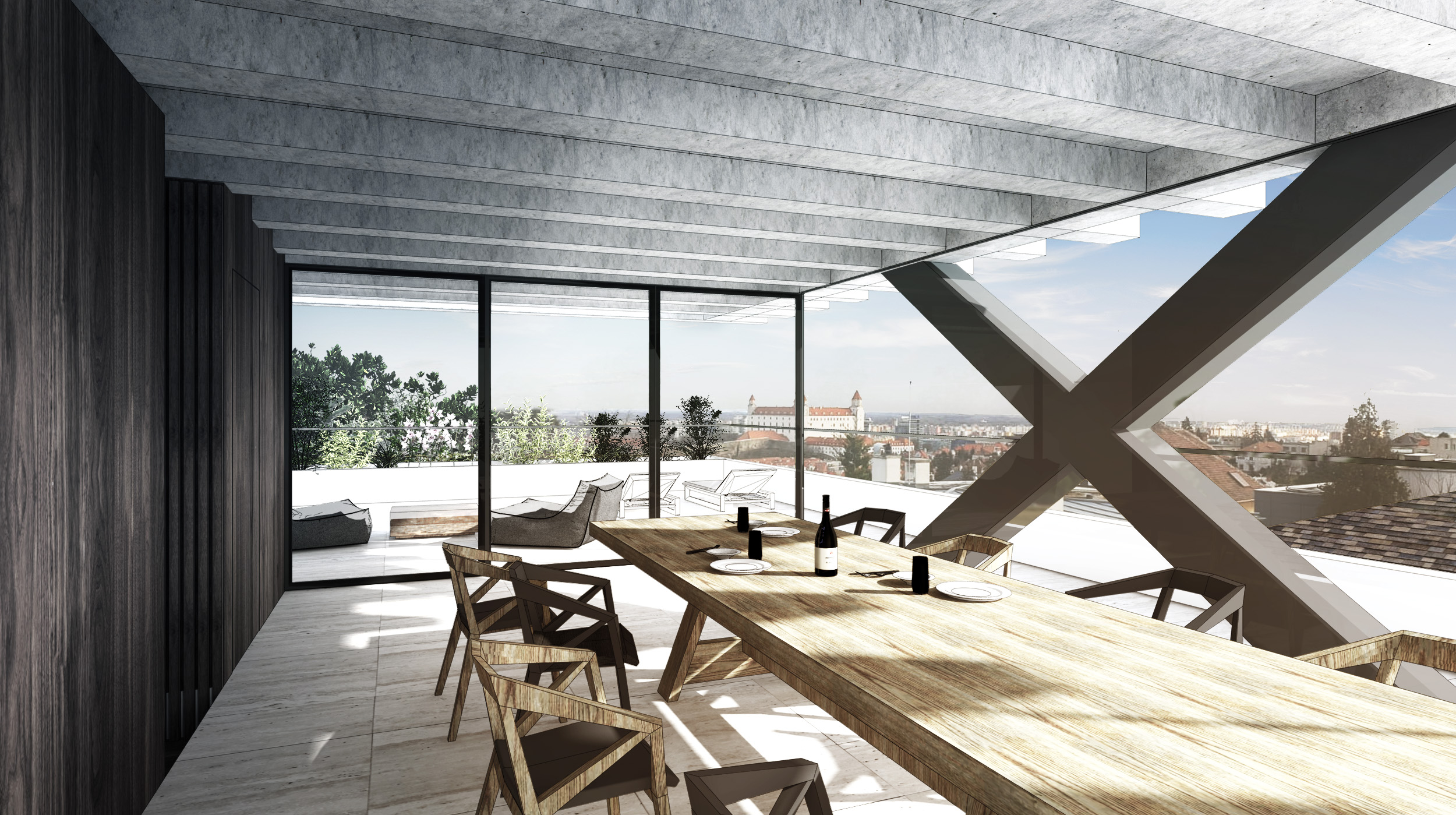 Beef Architekti, architektúra, dom, Bratislava, vizualizácia, domy, reality