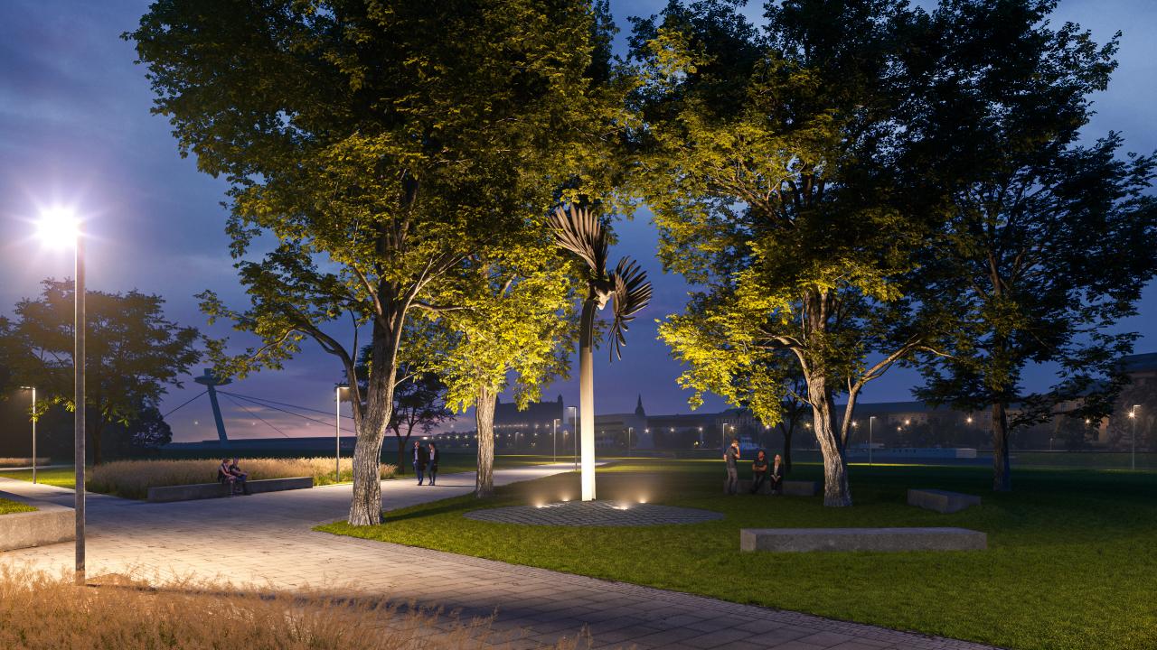 pamätník obetiam extrémizmu na Tyršovom nábreží