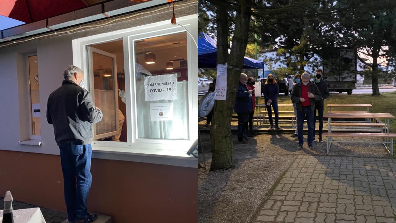 testovanie covid korona zdravotníci