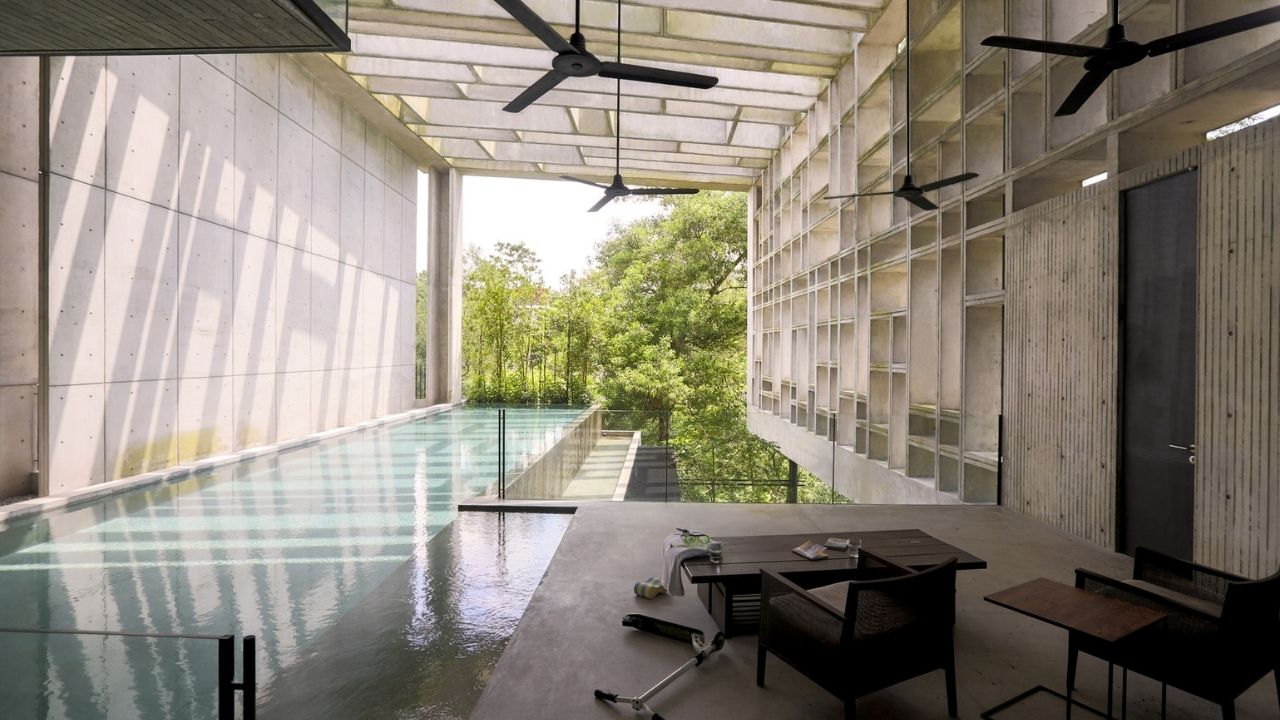 architektúra bazén