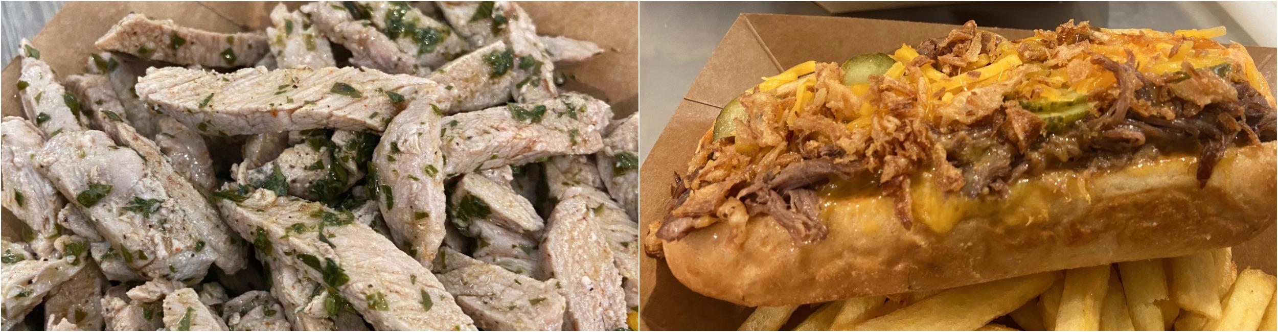 Street food Papas fritas