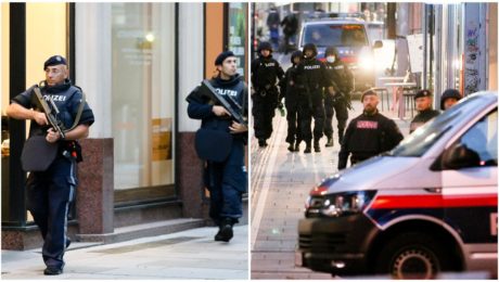 polícia, viedeň, teroristický útok