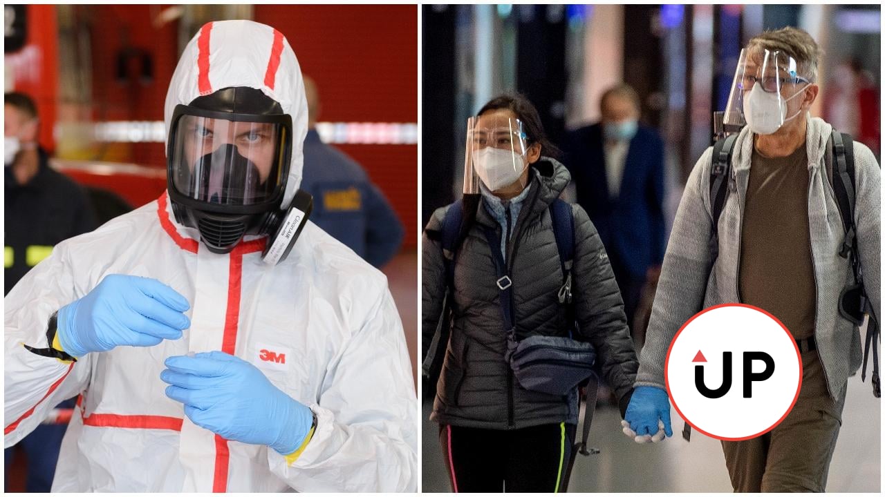 koronavírus, masky, testovanie