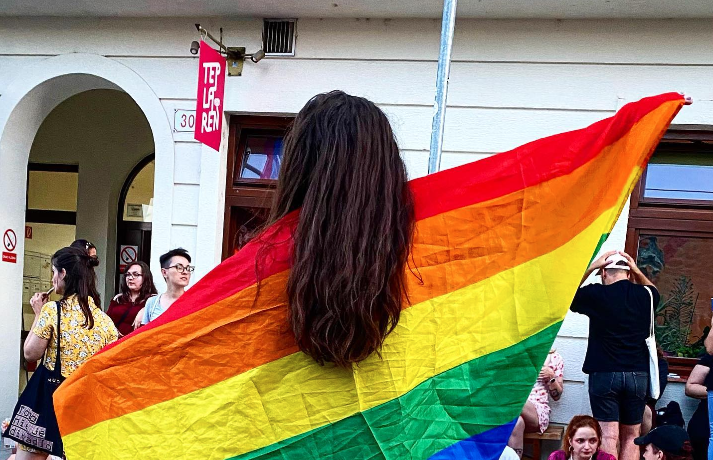 Pride pochod, Tepláreň.