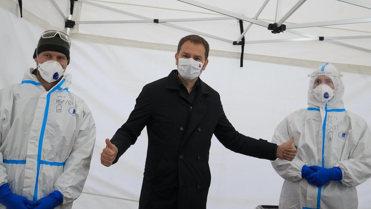 matovič plošné testovanie