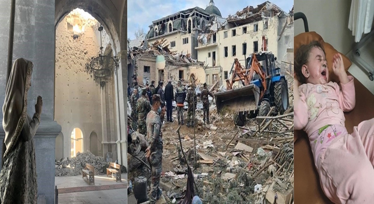 Zábery z Náhorného Karabachu