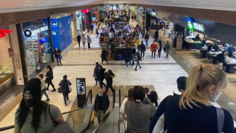aupark korona nákupné centrá lockdown