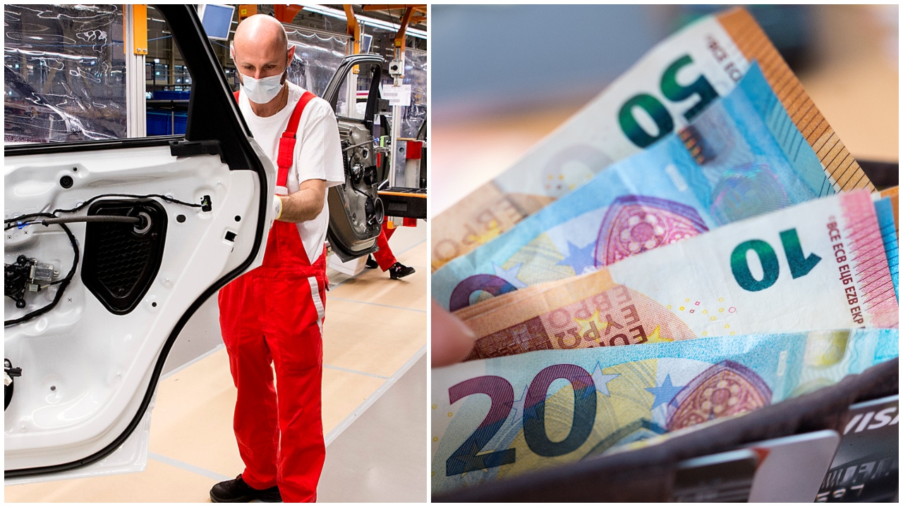 peniaze, zamestnanec