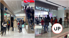 aupark korona nákupné centrá lockdown