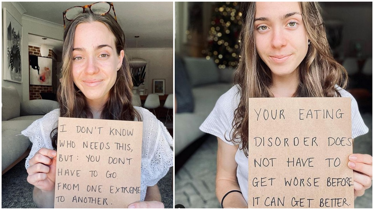 Dievča po prekonaní anorexie