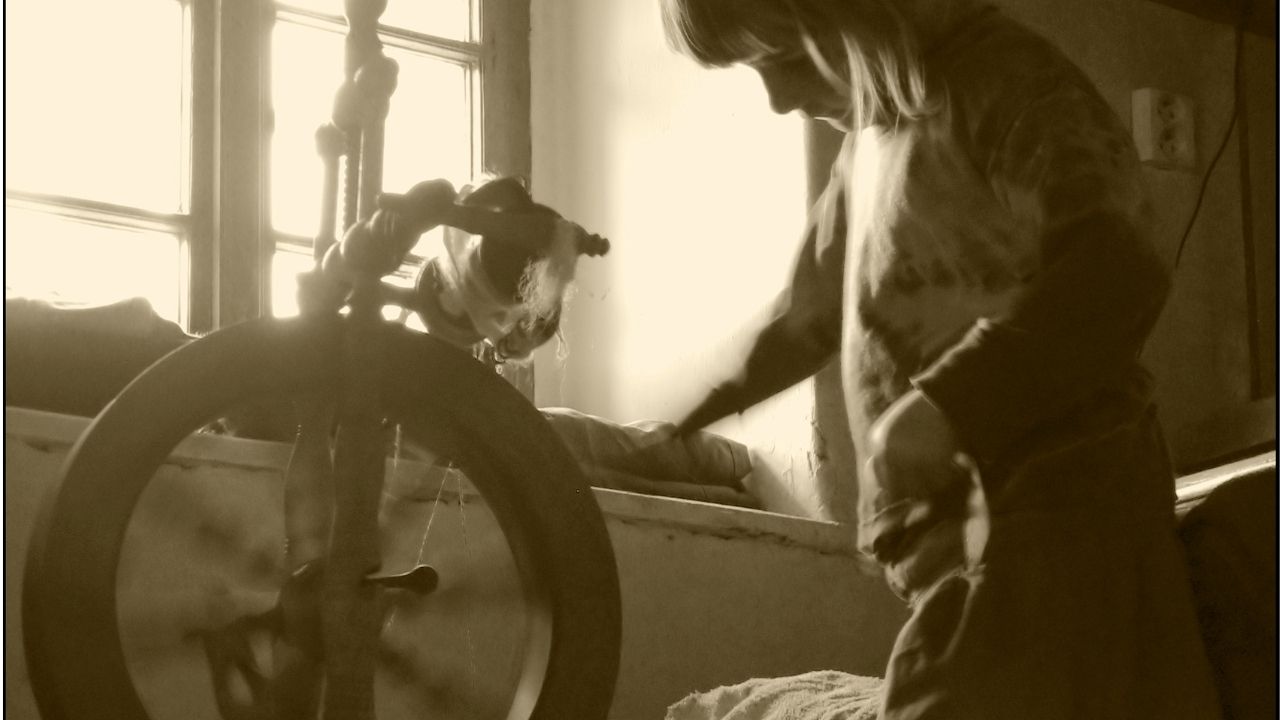 dievčatko kolovrátok