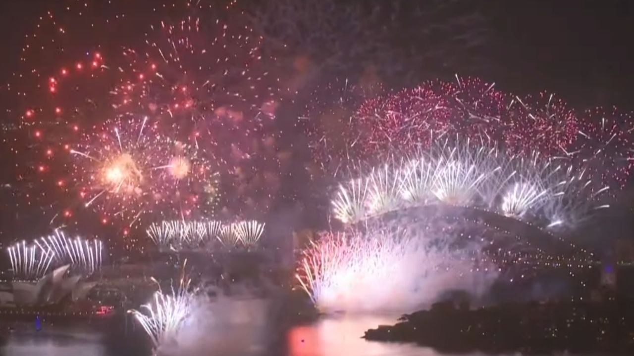 Australia ohnostroj 2020