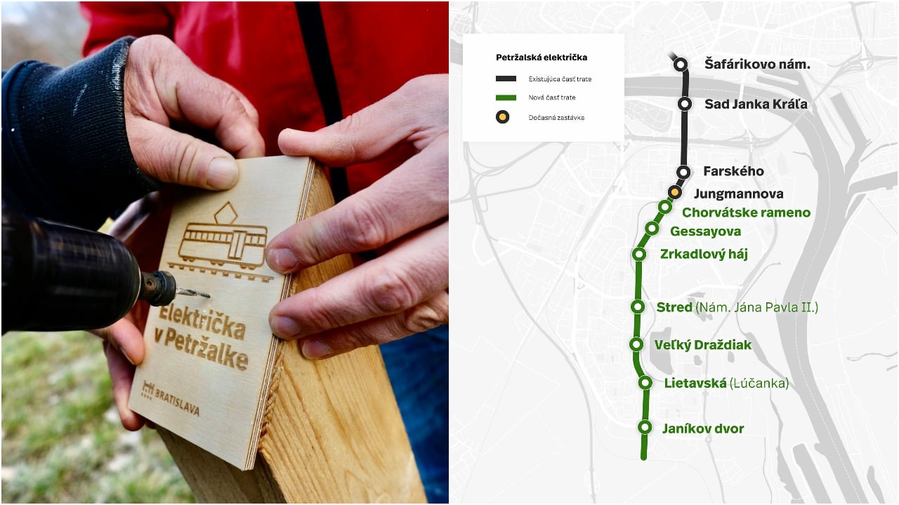 Druhá etapa Petržalská električka