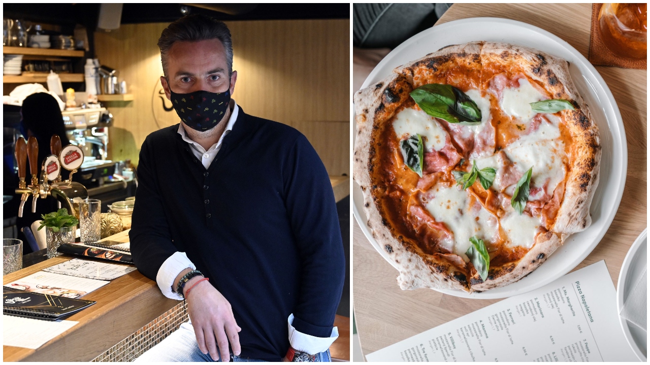 reštaurácia, pizza