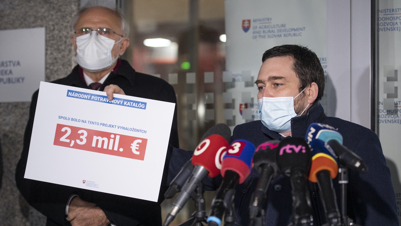 Ján Mičovský, potravinový katalóg