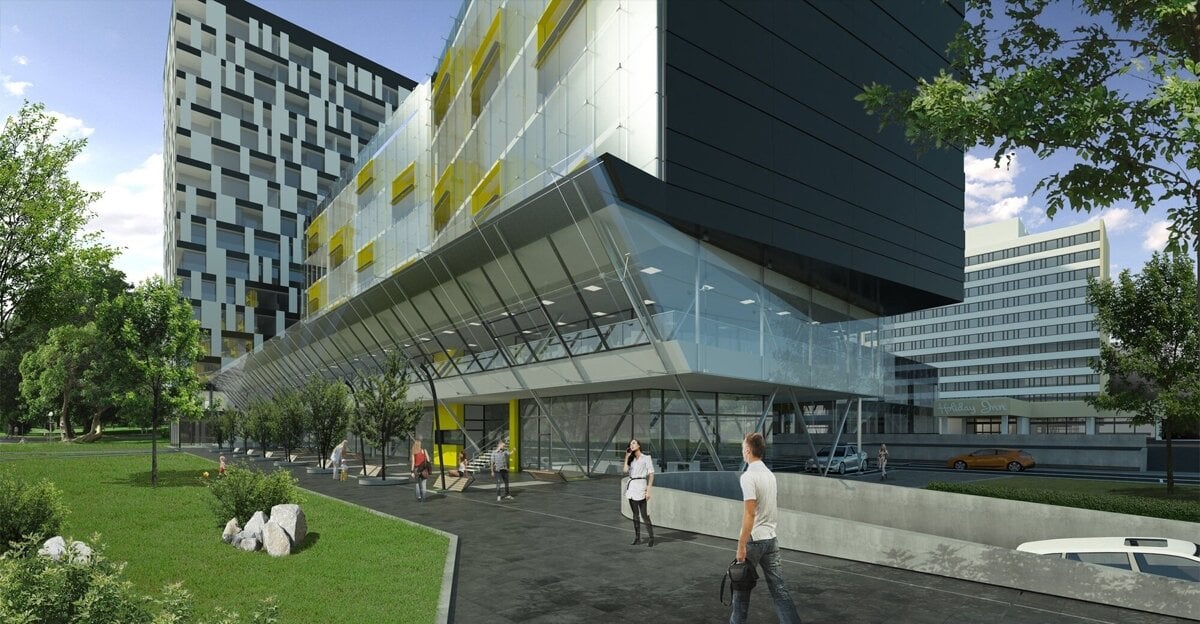 architektúra, Business Center Bajkalská 2, Kosi architekti