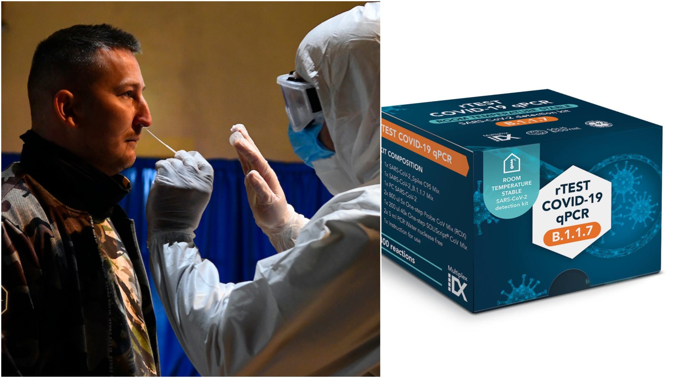 koronavírus test multiplexdx