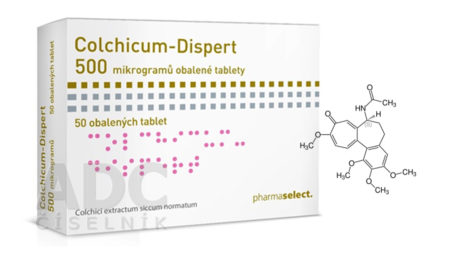Kolchicín covid leik