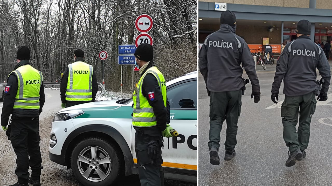 Celé Slovensko zaplavili policajné hliadky. Skontrolujú ťa na cestách, ale  aj v obchode či na vlakovej stanici