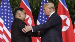 Trump a Kim Čong-un