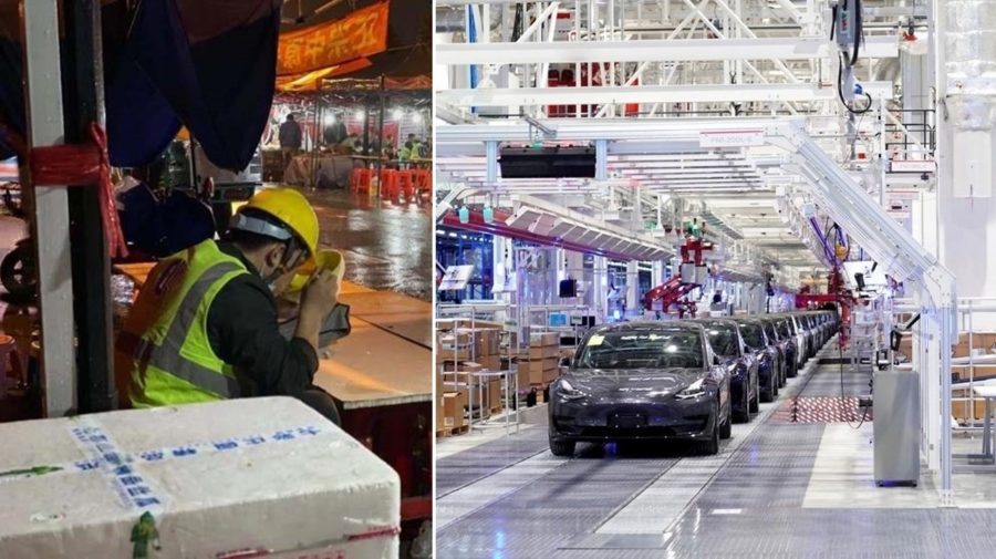 Čínska fabrika Tesly