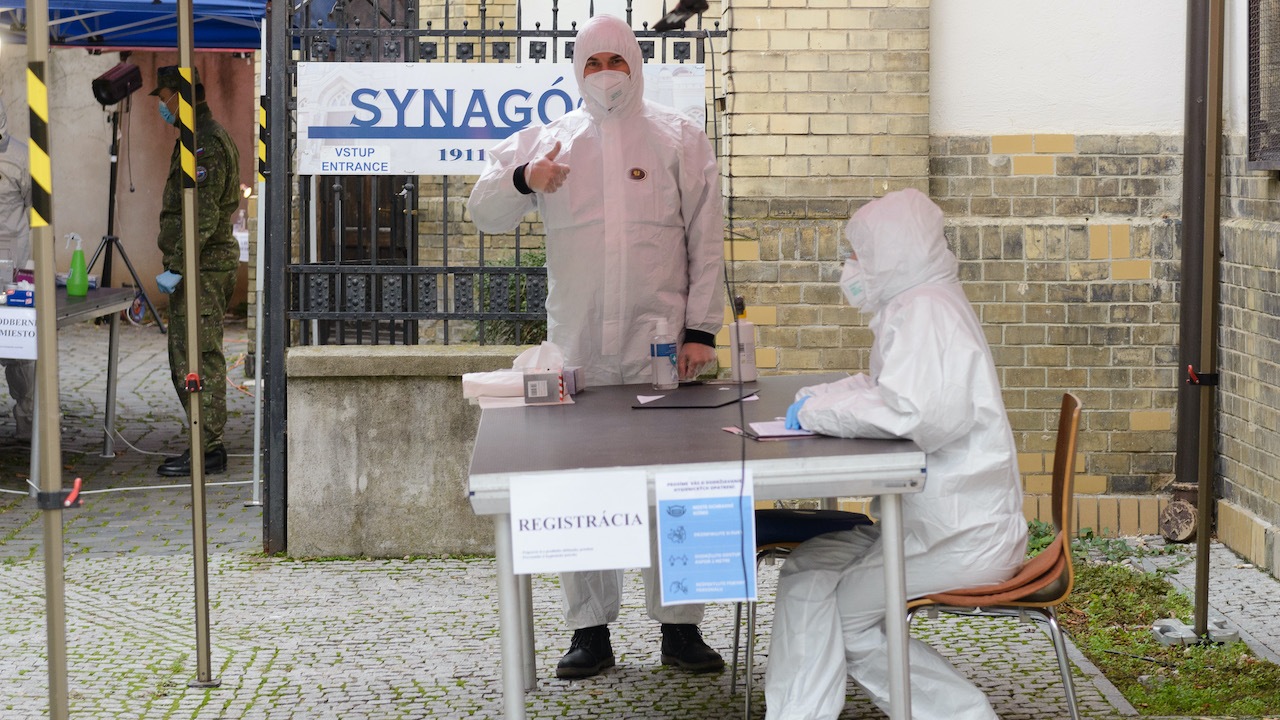 plošné testovanie Nitra