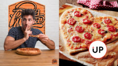 Pizza Mizza, srdcová pizza