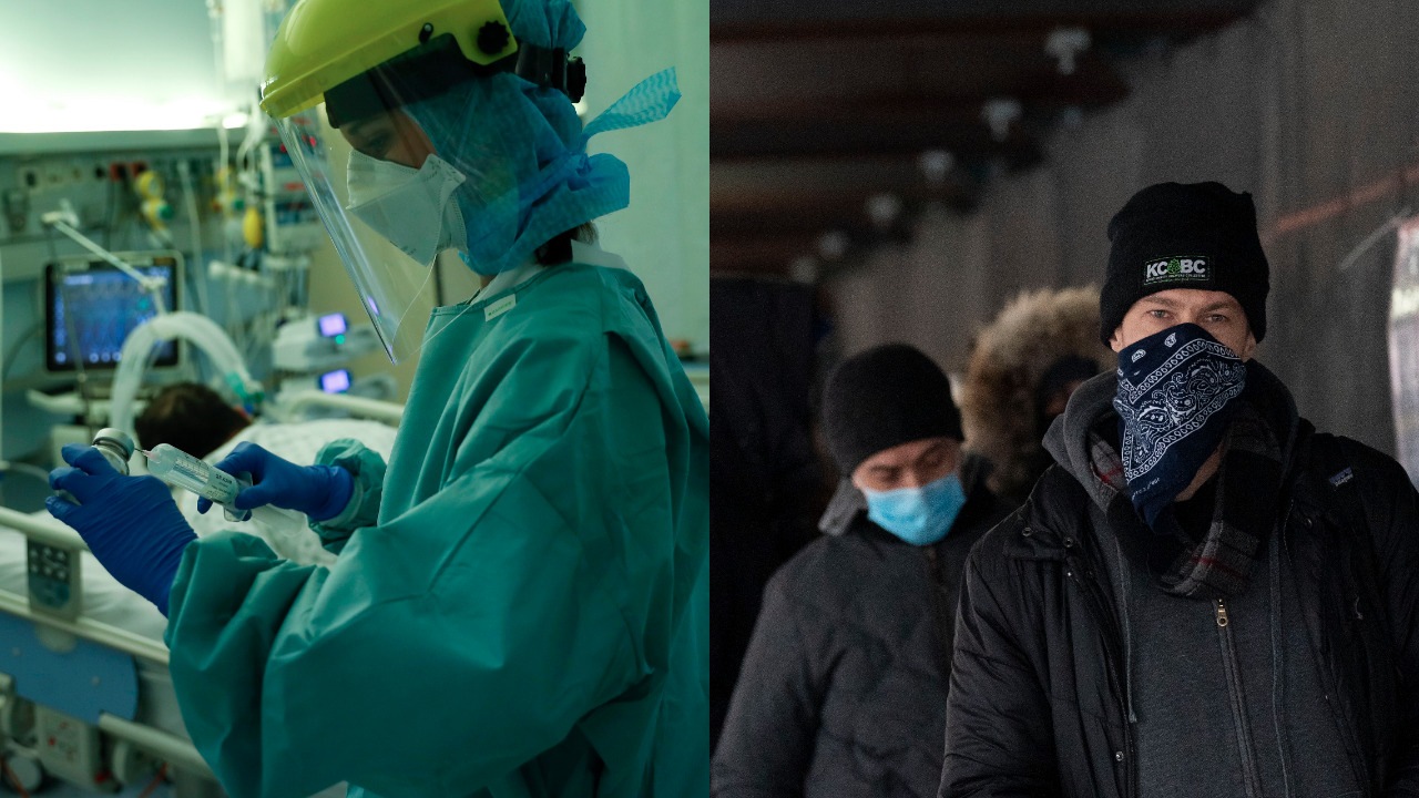 Rúško, nemocnica pracovník intubácia