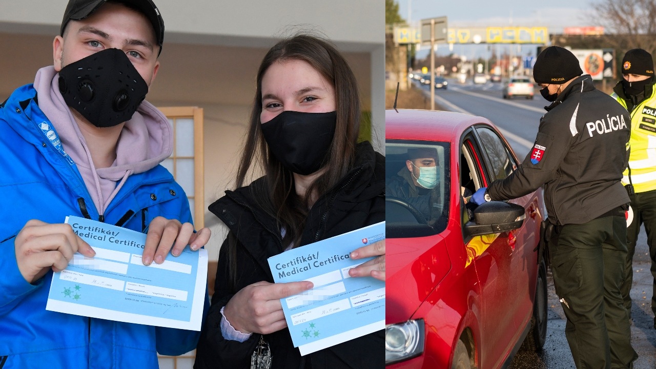 policia, certifikat, testovanie