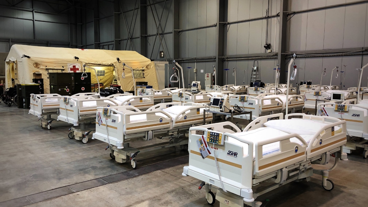 nemocnica, koronavirus, polná