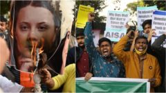 greta thunberg protest farmárov india