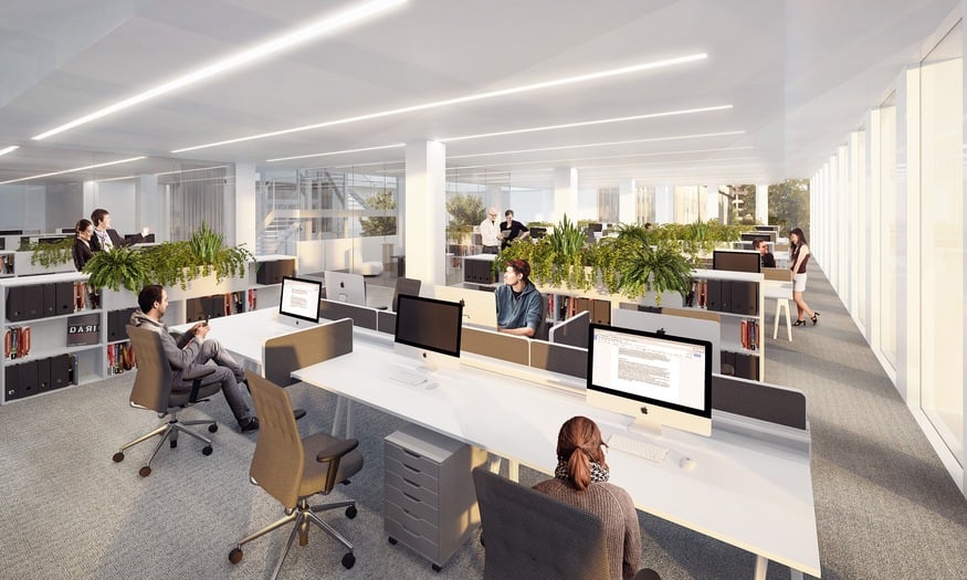 Interpolis, architektúra, kancelárie, office