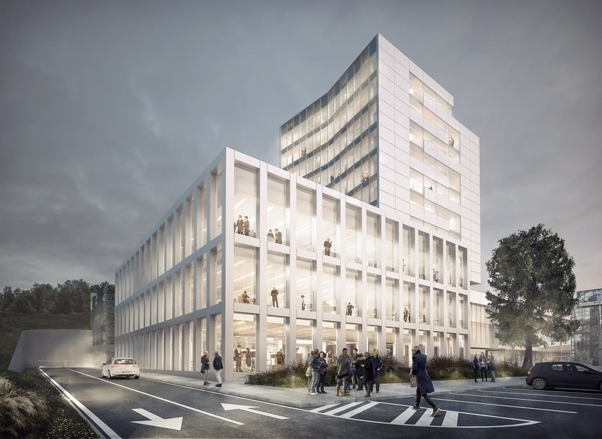 Interpolis, architektúra, kancelárie, office