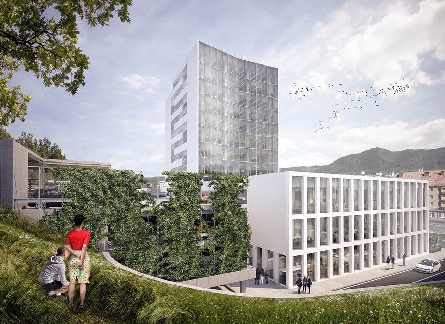 Interpolis, architektúra, kancelárie, office