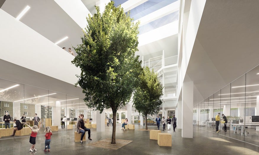 Interpolis, architektúra, kancelárie, office