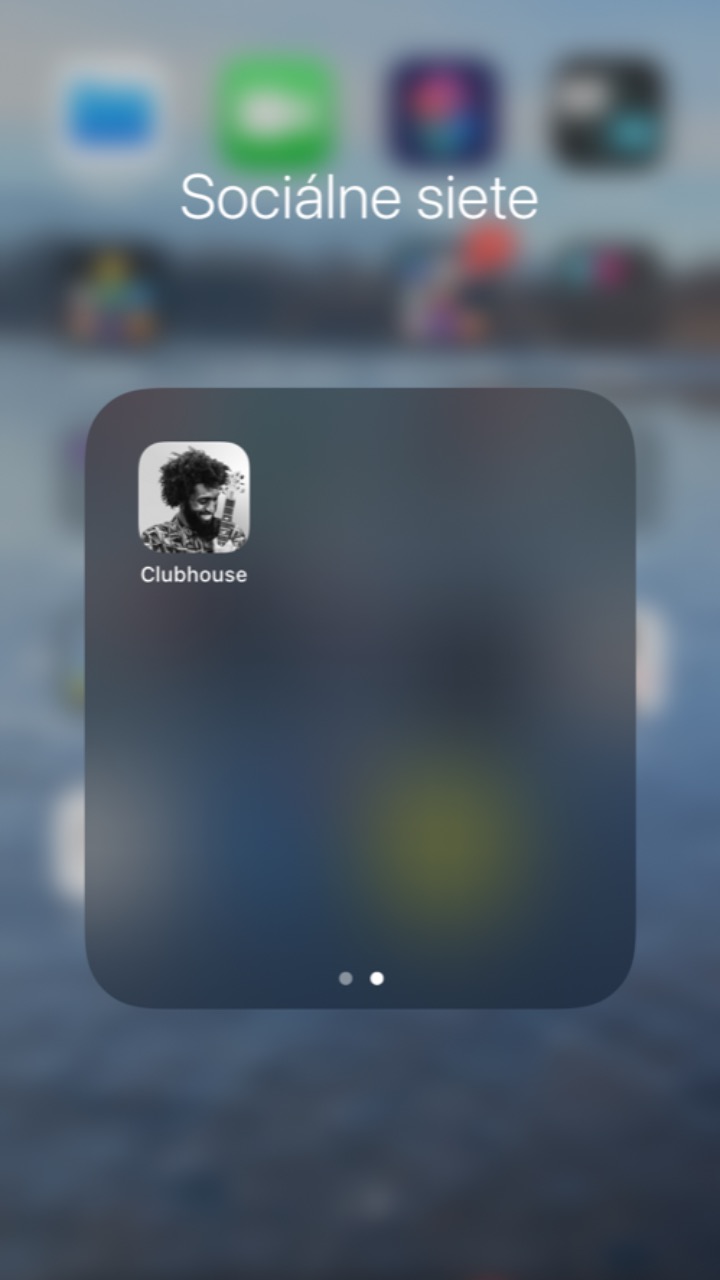 mobil aplikácia sociálne siete clubhouse