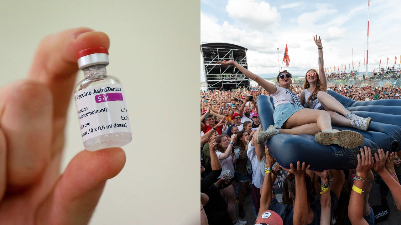 vakcína, festival Pohoda