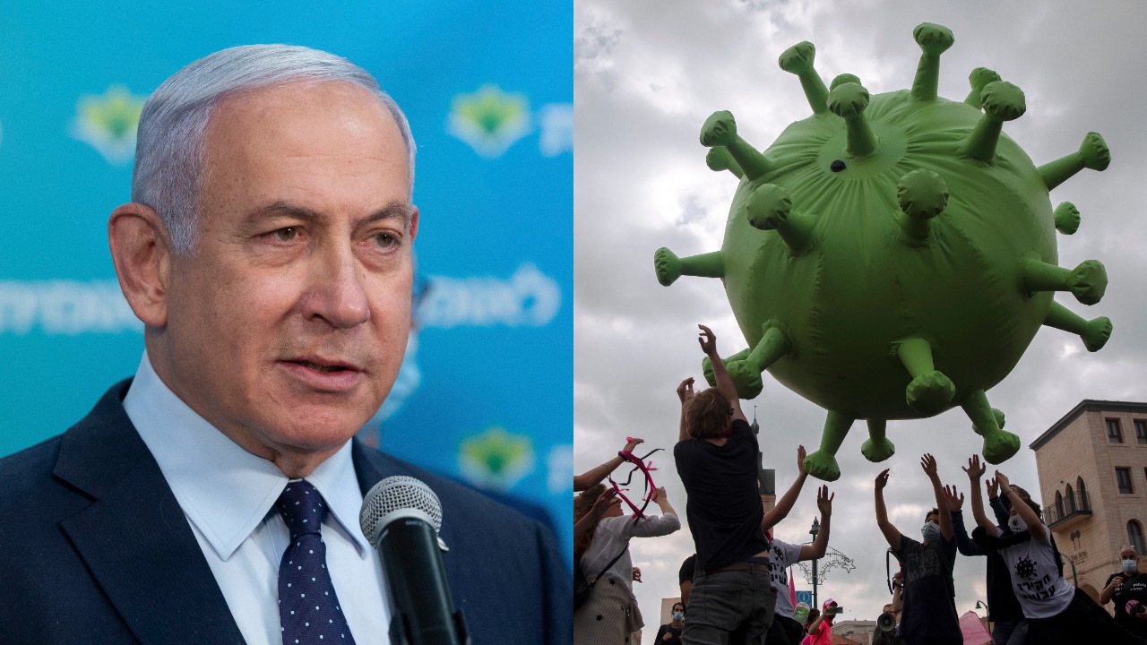 Izrael Natanjahu corona