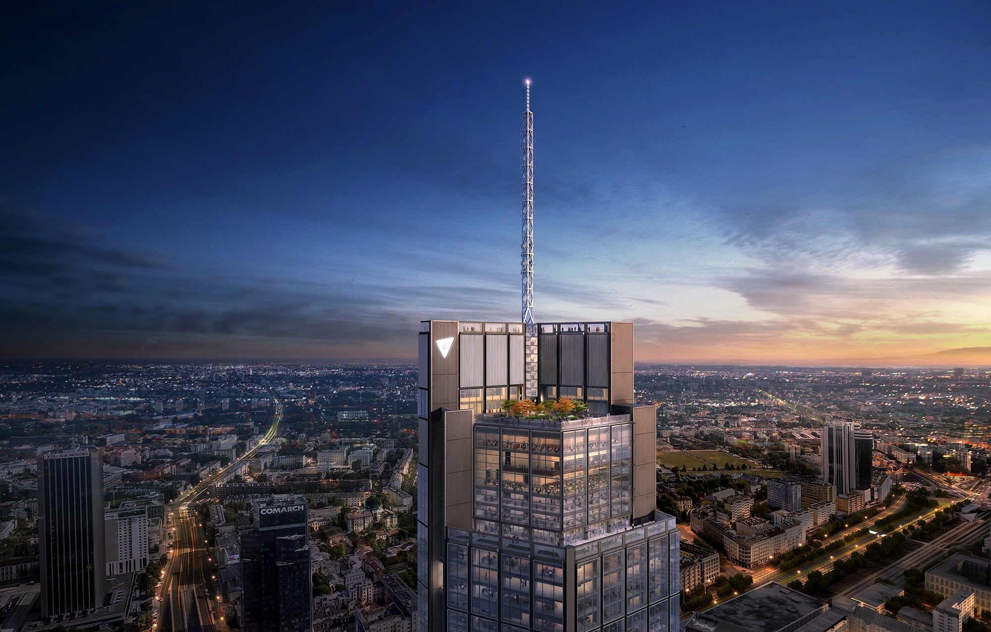 architekrúra, Varšava, HB Reavis Varso Tower