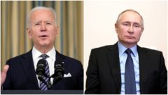 Joe Biden, prezident USA a Vladimir Putin, prezident Ruska