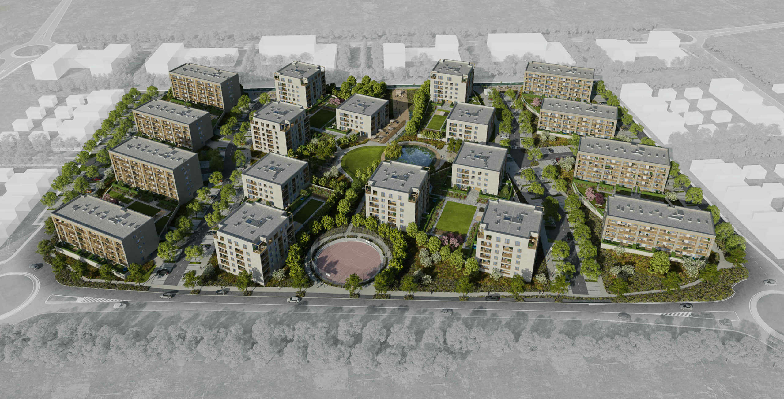 Bory Nový Dvor, reality, byty