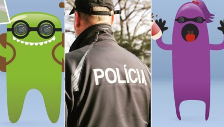 Polícia predstavuje kreslených