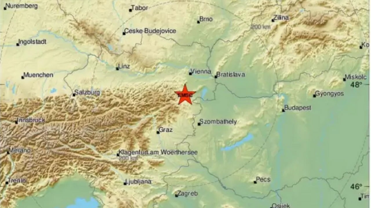 Zemetrasenie Viedeň