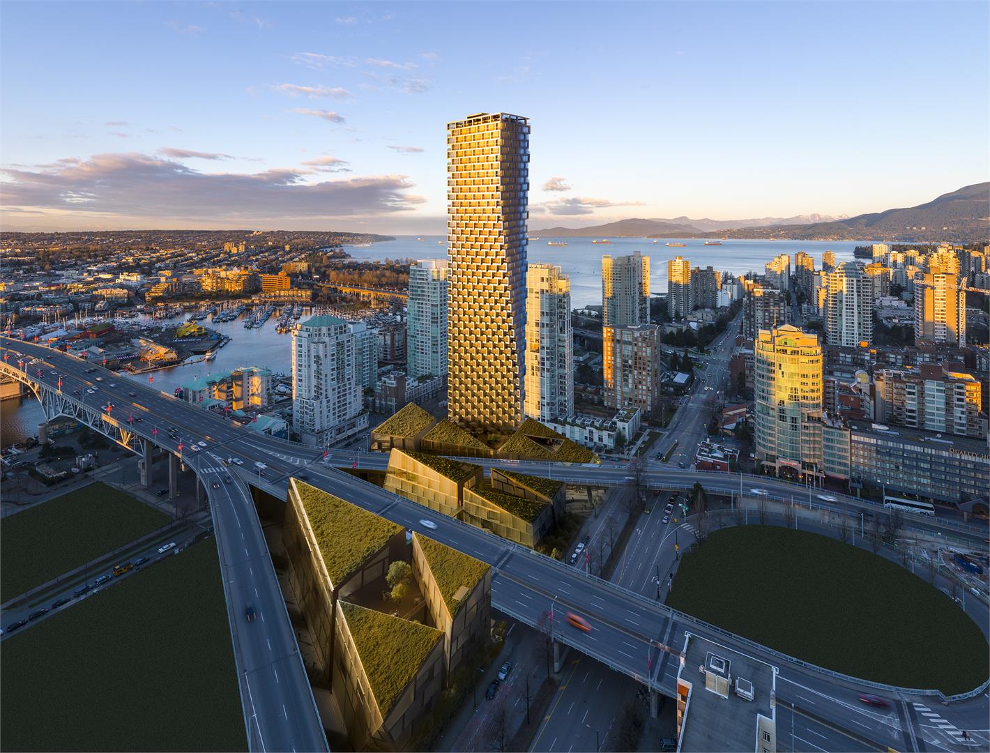 Bjarke Ingels Group's, Vancouver House, architektúra, Kanada