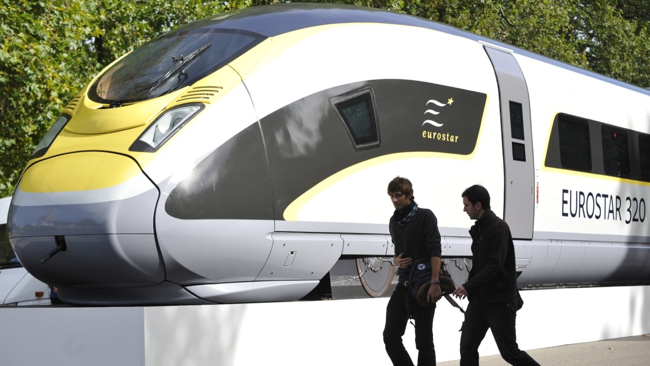 Eurostar vlak cestovanie Londýn Európa