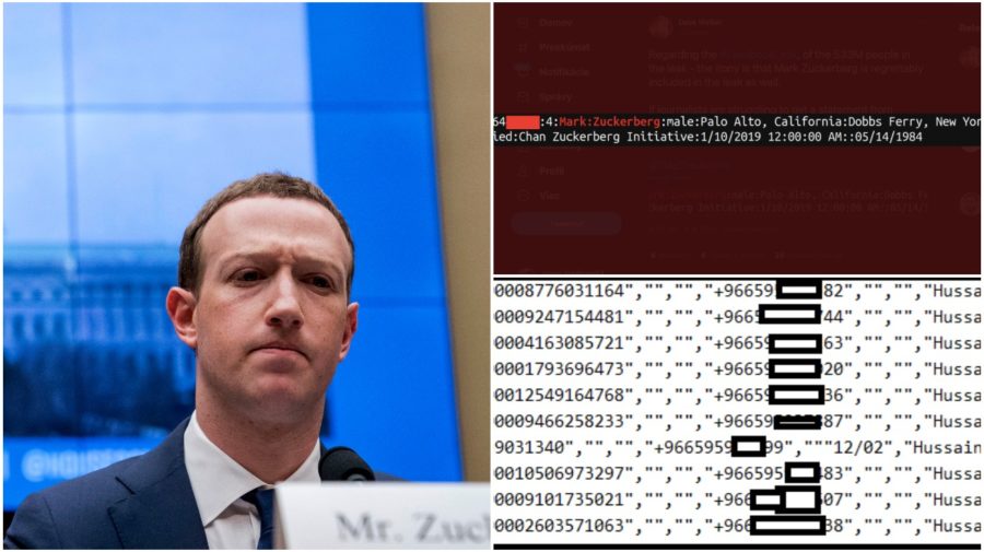 zuckerberg únik dát facebook